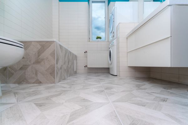 Bathroom Floor Remodeling in Greenfield