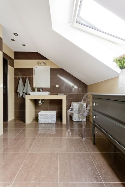 Attic Bathroom Installation in Greenfield
